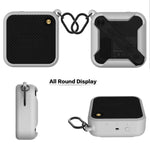 Pour la housse de protection en silicone pour enceinte Marshall Willen, Étui (noir), Étui (gris argenté)