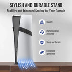 Support vertical de bureau antidérapant pour consoles de jeux PS5 / PS5 Slim / PS5 Pro