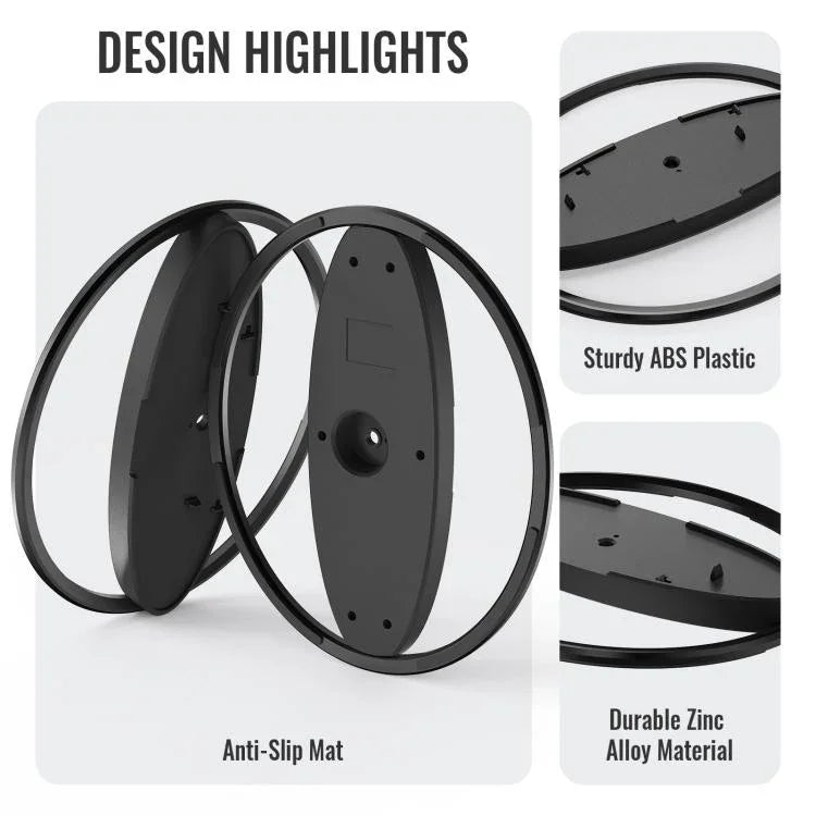Support vertical de bureau antidérapant pour consoles de jeux PS5 / PS5 Slim / PS5 Pro