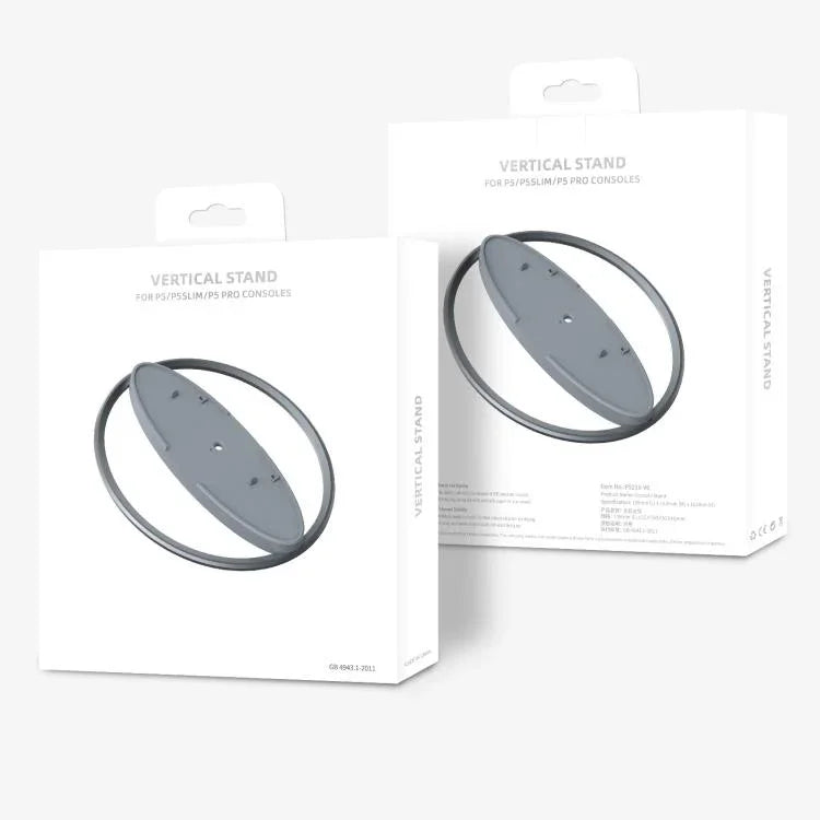 Support vertical de bureau antidérapant pour consoles de jeux PS5 / PS5 Slim / PS5 Pro