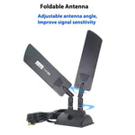 Antenne externe routeur 5G 42 dBi pour extérieur portée longue booster de signal WiFi, SMA mâle noir, TS9 noir, SMA mâle blanc, TS9 blanc
