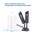 Antenne externe routeur 5G 42 dBi pour extérieur portée longue booster de signal WiFi, SMA mâle noir, TS9 noir, SMA mâle blanc, TS9 blanc