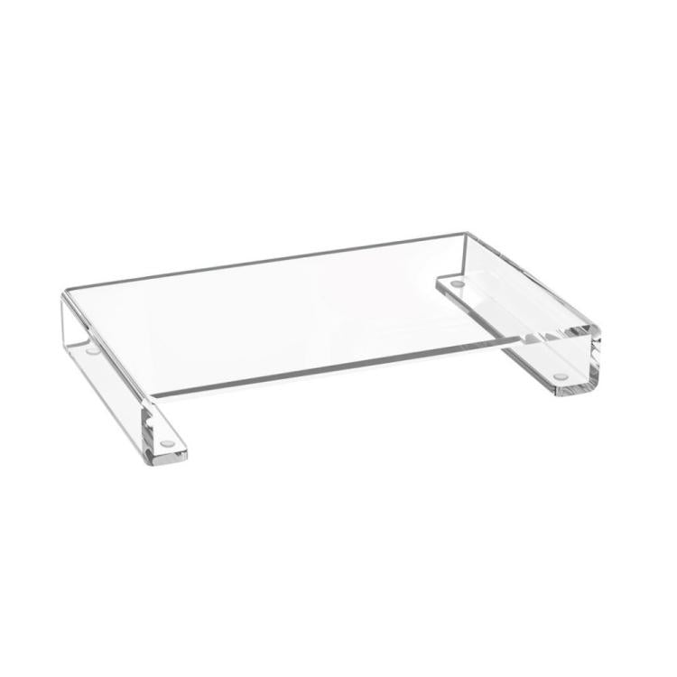 Meuble de rangement pour coiffeuse avec base en acrylique, 1 pièce, 2 pièces