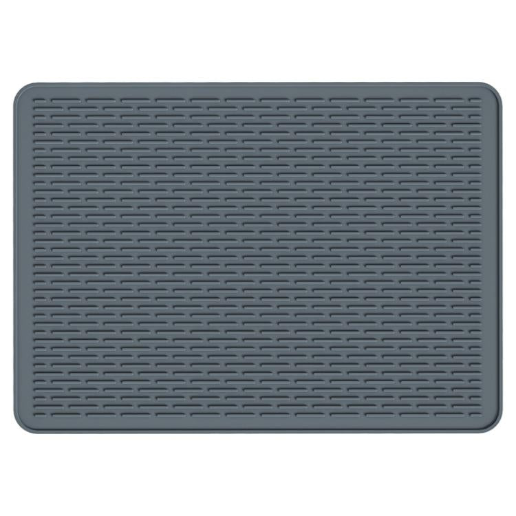 Grande natte de protection en silicone pour cuisinière, égouttoir de comptoir de cuisine, tapis anti-taches, 71 x 50 x 0,3 cm