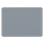 Grande natte de protection en silicone pour cuisinière, égouttoir de comptoir de cuisine, tapis anti-taches, 71 x 50 x 0,3 cm