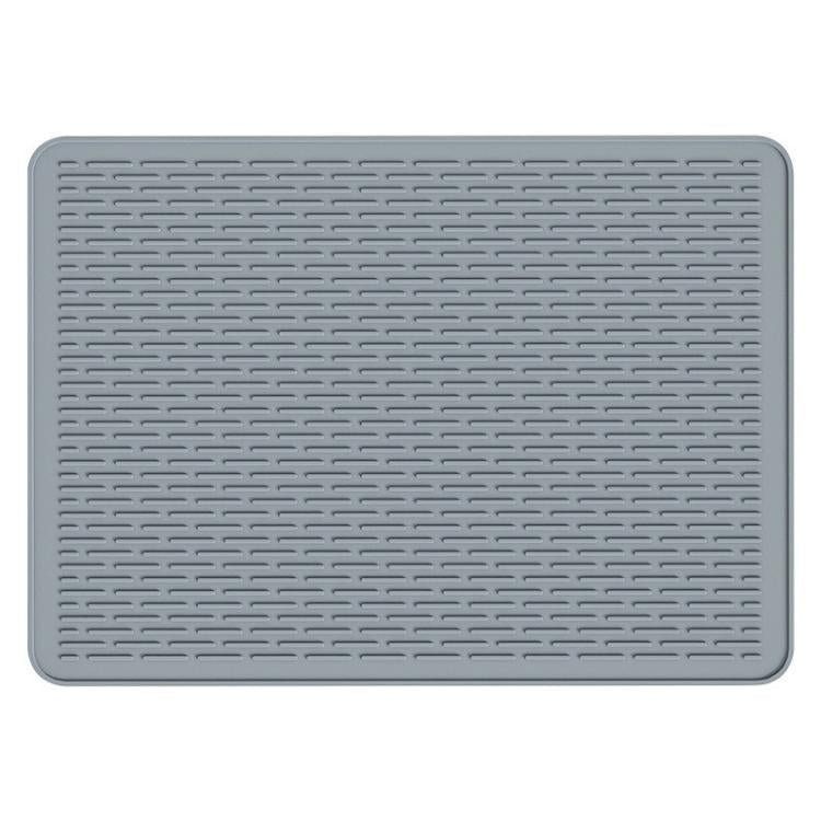 Grande natte de protection en silicone pour cuisinière, égouttoir de comptoir de cuisine, tapis anti-taches, 71 x 50 x 0,3 cm