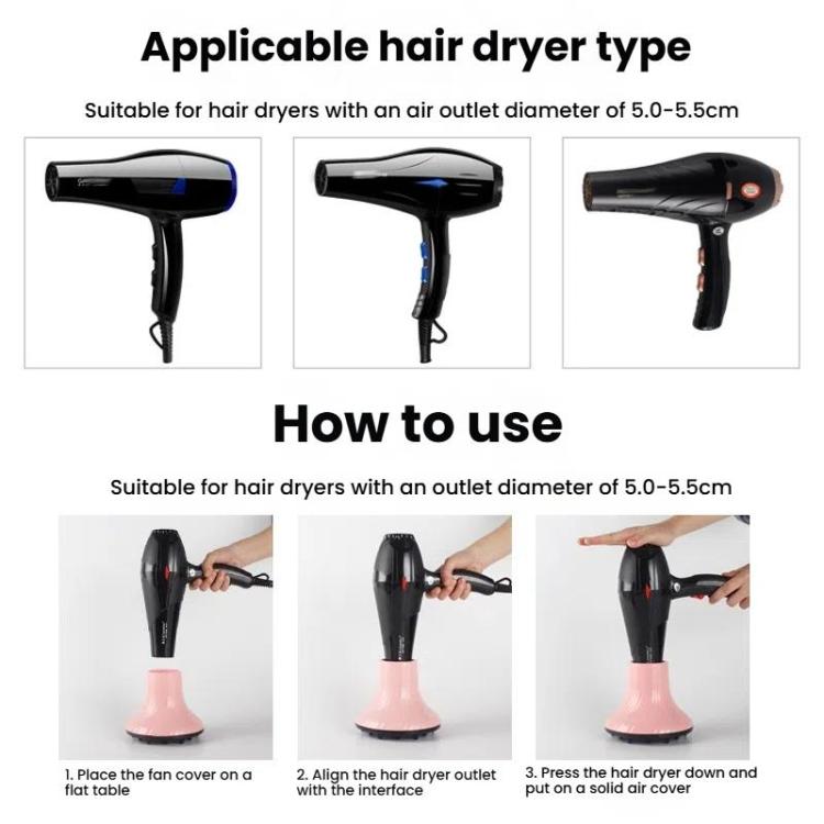 Sèche-cheveux Diffuseur Salon de coiffure Coiffure Sèche-cheveux Capuchon Bigoudi Grande hotte à vent