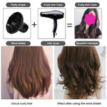 Sèche-cheveux Diffuseur Salon de coiffure Coiffure Sèche-cheveux Capuchon Bigoudi Grande hotte à vent