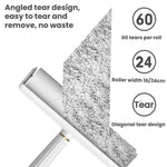 Rouleau anti-peluches adhésif détachable pour vêtements, 16cm Bleu, 16cm Blanc, 16cm Vert, 24cm Bleu, 24cm Blanc, 24cm Vert