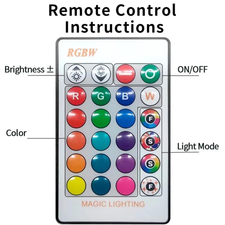 Plafonnier Encastrable Rond RVB+Lumière Blanche Dimmable Avec Télécommande, Télécommande IR 10W 220V, Télécommande IR 10W 85-265V, Télécommande IR 15W 220V, Télécommande IR 15W 85-265V