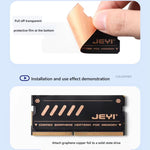 2 pcs/paquet Radiateur JEYI en cuivre pur et graphène pour ordinateur portable DDR5 DDR4 DDR3