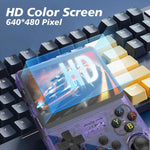 Console de jeu portable rétro R36S, système Linux, écran 3,5 pouces, version avec une seule carte TF (64 Go ou 128 Go).