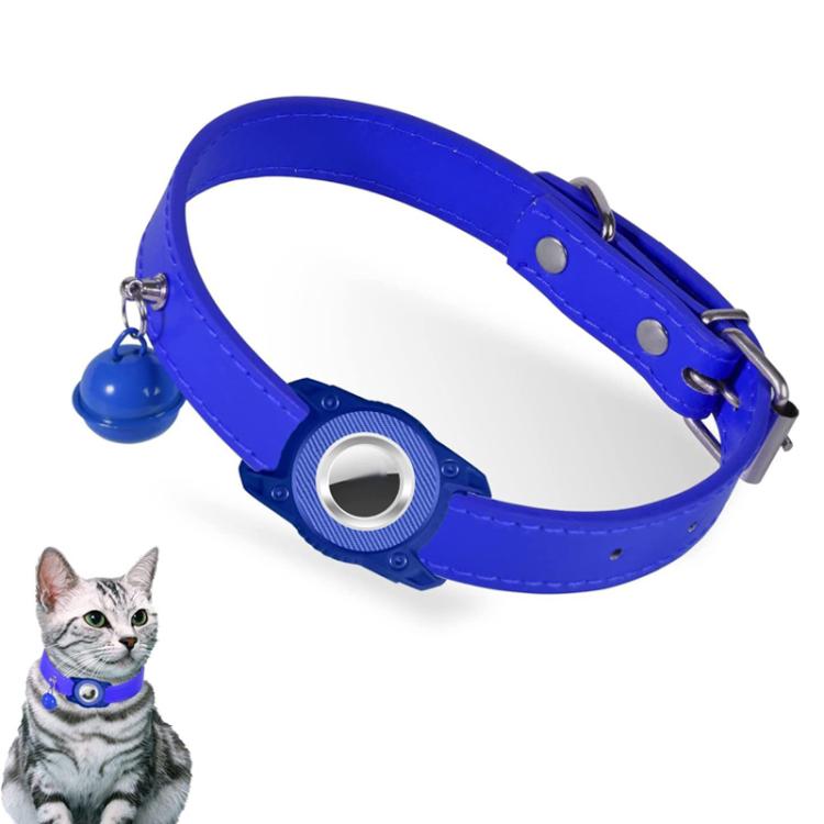 Pour AirTag 2e génération / AirTag 1re génération Étui de protection étanche pour traqueur, collier en cuir pour animaux de compagnie, collier anti-perte pour chat