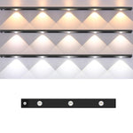 Barre lumineuse rechargeable à détecteur de mouvement pour armoire, avec télécommande, 20cm, 30cm, 40cm, 60cm, 80cm