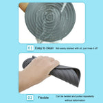 Tapis isolant rond en silicone de qualité alimentaire, antidérapant et anti-brûlure pour cuisine