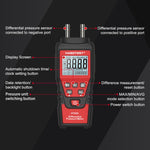 Manomètre différentiel haute précision HABOTEST HT636 testeur numérique de micro-pression, HT636