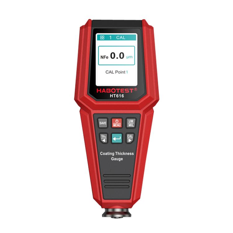 Testeur de peinture automobile HABOTEST HT616 jauge d'épaisseur de revêtement, HT616