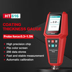 Testeur de peinture automobile HABOTEST HT616 jauge d'épaisseur de revêtement, HT616