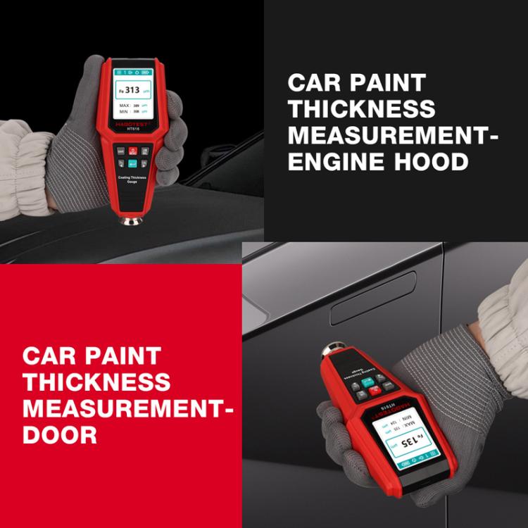 Testeur de peinture automobile HABOTEST HT616 jauge d'épaisseur de revêtement, HT616