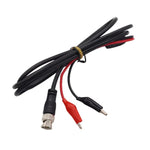 Câble sonde oscilloscope BNC mâle vers 2 pinces crocodile câble de test signal Q9, 0,5m, 1m, 1,5m