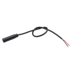 Câble mono 2 broches AUX tête simple câble audio haut-parleur cordon d'alimentation audio, longueur : 25 cm, mâle 2,5 mm, femelle 2,5 mm, mâle 3,5 mm, femelle 3,5 mm