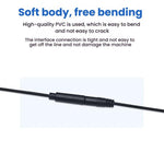 Câble mono 2 broches AUX tête simple câble audio haut-parleur cordon d'alimentation audio, longueur : 25 cm, mâle 2,5 mm, femelle 2,5 mm, mâle 3,5 mm, femelle 3,5 mm