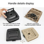 For BMW X5 E70 / X6 E71 E72 Car Boot Handle Inside Trunk Lid Bottom Plate Handle 51479120283, With Lock Hole Black, With Lock Hole Beige, Without Lock Hole Black, Without Lock Hole