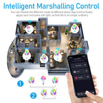 Plafonnier intelligent Tuya Bluetooth rond encastré RGBCW à couleurs changeantes, dimmable, Tuya Bluetooth 10W 85-265V