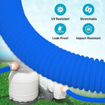 Tuyau de piscine 32mm + connecteur + tournevis pour Intex 300 GPH/530 GPH, tuyau blanc 1,5m, tuyau bleu 1,5m, tuyau bleu 1m, tuyau blanc 1m