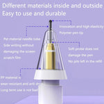 Pour Apple Pencil 2 / 1 Pointe élastique Sonde souple Silencieuse de remplacement, 4B Blanc, 4B Transparent, 2B Blanc, 2B Transparent, HB Blanc, HB Transparent