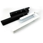 2 pcs / ensemble Support pliant rétractable pour four à micro-ondes en acier au carbone, étagère de cuisine