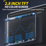 Oscilloscope 3 en 1 Testeur de transistor Générateur de signal Bande passante 10M Résistant à la gravure, FNIRSI DSO-TC4