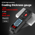 Jauge d'épaisseur de revêtement de film de peinture trois usages en fer, aluminium et zinc Mingzheng