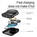 Chargeur sans fil magnétique portable USB-C pour Apple Watch 1/2/3/4/5/6/7/8/9/10/SE