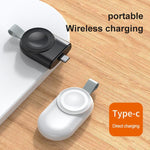 Chargeur sans fil magnétique portable USB-C pour Apple Watch 1/2/3/4/5/6/7/8/9/10/SE