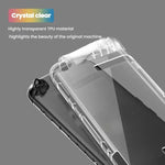 Coque monobloc transparente en TPU pour Nintendo Switch 2, antidérapante et protectrice intégrale.