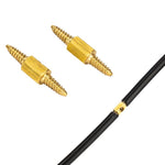 ZTTO Ligne de câble de frein et de changement de vitesse pour vélo de montagne et de route, raccords de tuyau, 2 pièces