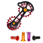 2 pièces ZTTO Vis de pignon de dérailleur arrière pour vélo, M5, guide de dérailleur modifié pour route et montagne