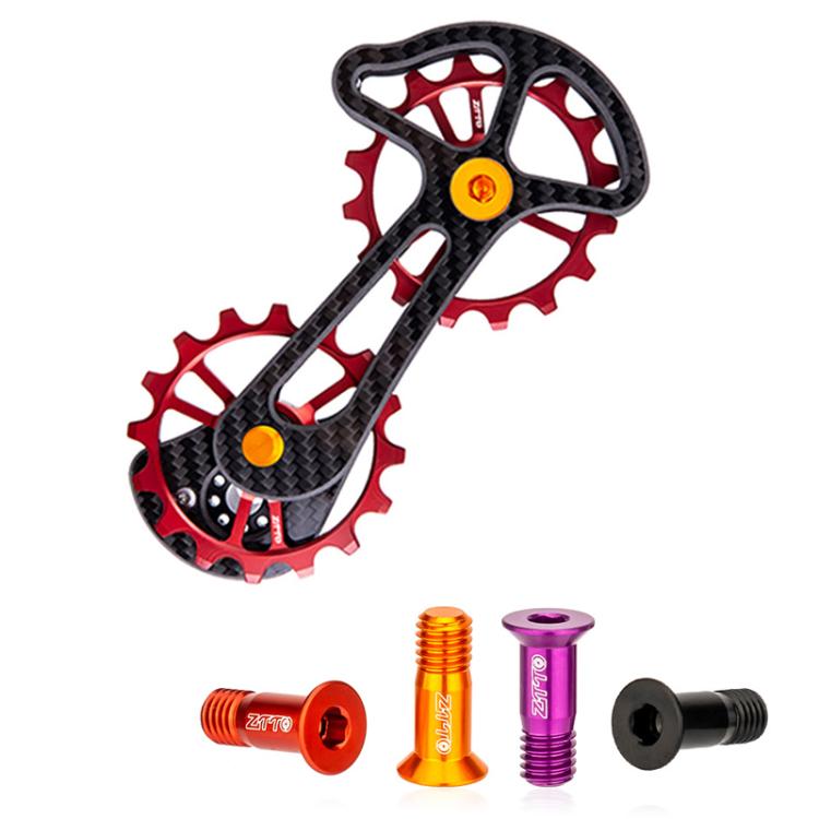 2 pièces ZTTO Vis de pignon de dérailleur arrière pour vélo, M5, guide de dérailleur modifié pour route et montagne