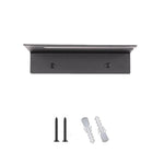 1 support mural en métal pour skateboard pour garage salon, 1 pièce, 2 pièces