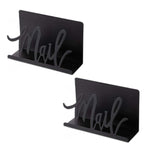 1 support de rangement en métal pour courrier pour bureaux, 1 pièce, 2 pièces