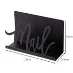 1 support de rangement en métal pour courrier pour bureaux, 1 pièce, 2 pièces