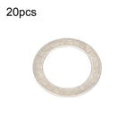 ZTTO Rondelle en acier inoxydable pour pédale de vélo, joint de protection de disque pour VTT, 20 pièces