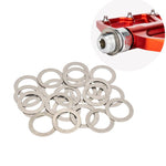 ZTTO Rondelle en acier inoxydable pour pédale de vélo, joint de protection de disque pour VTT, 20 pièces