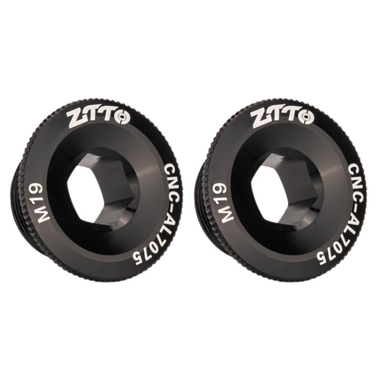 2 pièces ZTTO Couvercle de manivelle en alliage d'aluminium pour vélo, vis de manivelle pour VTT, M18 Noir, M18 Rouge, M18 Bleu, M19 Noir, M19 Rouge, M19 Bleu, M20 Noir, M20 Rouge, M20 Bleu