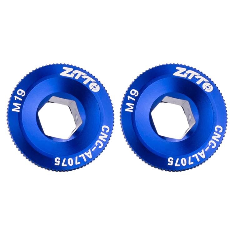 2 pièces ZTTO Couvercle de manivelle en alliage d'aluminium pour vélo, vis de manivelle pour VTT, M18 Noir, M18 Rouge, M18 Bleu, M19 Noir, M19 Rouge, M19 Bleu, M20 Noir, M20 Rouge, M20 Bleu