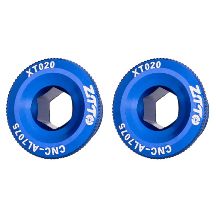 2 pièces ZTTO Couvercle de manivelle en alliage d'aluminium pour vélo, vis de manivelle pour VTT, M18 Noir, M18 Rouge, M18 Bleu, M19 Noir, M19 Rouge, M19 Bleu, M20 Noir, M20 Rouge, M20 Bleu