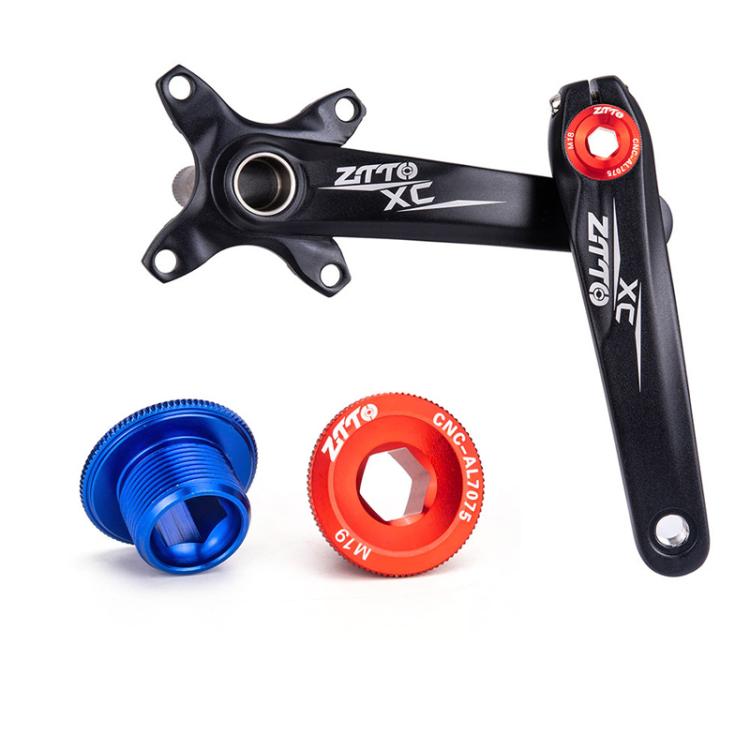 2 pièces ZTTO Couvercle de manivelle en alliage d'aluminium pour vélo, vis de manivelle pour VTT, M18 Noir, M18 Rouge, M18 Bleu, M19 Noir, M19 Rouge, M19 Bleu, M20 Noir, M20 Rouge, M20 Bleu