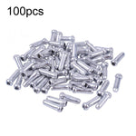 100 capuchons en aluminium ZTTO pour câble de frein et dérailleur de vélo de montagne