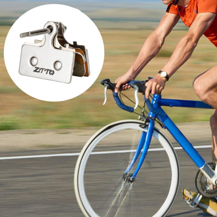 2 paires de garnitures de frein à disque métalliques frittées ZTTO pour câble de vélo de montagne et de route, modèles 01B, 01E, 01F, 02D, 02F, 860, 861, 944